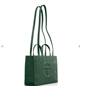 Telfar Dark Olive Medium Shopping Bag - New